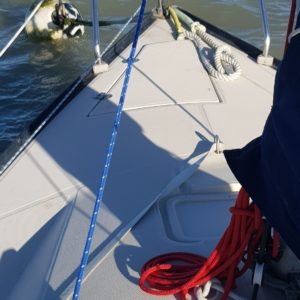 Capot baille à mouillage